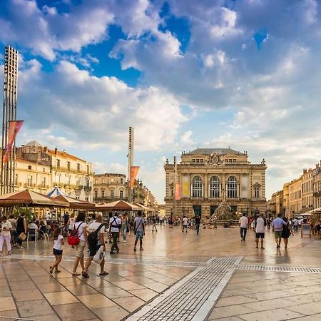 Nouveau - Appartement 100M2 Avec Terrasse A 1 Min De La Place De La Comedie Montpellier Exterior photo